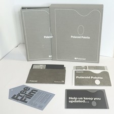 Polaroid Palette IBM PC XT Image Recording System Software 5.25 Disk Vintage picture