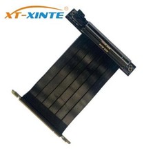 XT-XINTE PCIe 4X 8X 16X Graphics Card Extension Cable 90 Degree PCI-E Express picture