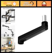 Extension Arm for Monitor Mounts - Increase Length, Upgrade E6/W6 Series, Black picture