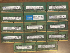 Lot Of 14 Mixed Brands/Speeds 4GB DDR4 Laptop SO-DIMM RAM Memory TESTED picture