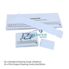 50pcs New 105912-913 New Compatible For Zebra Premier Cleaning Card Kit picture