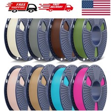 SUNLU PLA 3D Printer Filament Bundle 1.75mm 8 Pack 2kg Total Vacuum Sealed picture