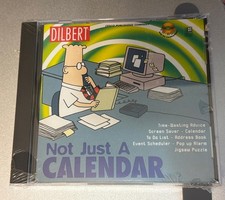 Dilbert Not Just a Calendar Windows Computer Software, Factory Seal - Cedco 1997 picture