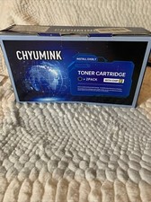 Chyumink Toner Cartridge  Chip W2110A 206A Compatible Replacement 2 Pack Black picture