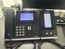 Yealink SIP-T46S Verizon IP Phone - Black With EXP40 Expansion Module picture