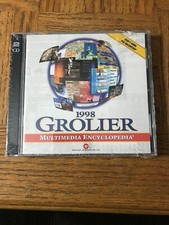 1998 Grolier Encyclopedia PC Cd picture