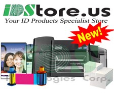 FARGO DTC1500 Single Side Photo ID Card Printer System picture