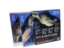 IBM DVD-Ram CD-Rom Cleaning Kit New 19P0489 H5 50 Cleanings Each picture