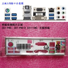 1pcs Backplate FOR ASUS Z87-PRO, Z87-PRO (V EDITION) IO I/O Shield Back Plate picture