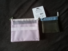 Mesh pouch 2 count U brands store and protect your teach Elastic compartments picture
