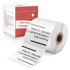 White Square Sticker Labels Self-Adhesive Tag Paper for Phomemo M110 Printer picture