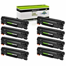 8PK CF283A 83A Blk Laser Toner cartridge For HP LaserJet Pro MFP M127fw M125nw picture