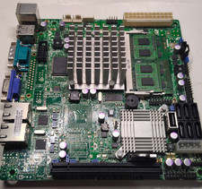 Mini ITX Supermicro X7SPA-H-D525 Motherboard Intel Atom D525 Dual-Core, 2GB DDR3 picture