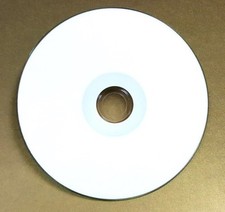 10 HP CD-R CDR  White Inkjet Printable Disc 700MB 80Min Blank in Sleeve picture