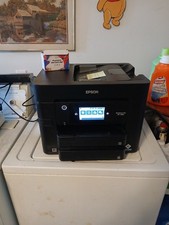 Epson WorkForce Pro WF4833 All-In-One Color Inkjet Printer Scanner Copier W/ ink picture