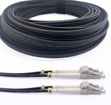 ® - 25m Outdoor and Indoor Shielded Armored Fiber Optic Cable LC/UPC to LC/UP... picture