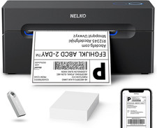Nelko Bluetooth Thermal Shipping Label Printer Wireless 4x6 Label Printer picture