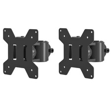 2 Pack Single Head Plate VESA Pole Monitor Mount Bracket Adapter MD6TB2 picture