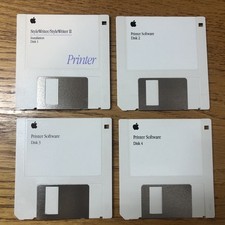 StyleWriter 4 Disk Install Set / Macintosh Computer Software picture