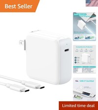 Lightweight 70W USB-C Charger for All MacBook Models - Enhanced Safety Features picture