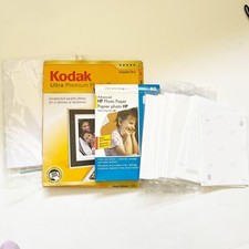 LOT Open Boxes Kodak Ultra Premium and HP Photographic Paper various size Photo picture
