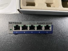 NetGear ProSafe Plus Switch GS105E-200NAS Manufacturer Lifetime Warranty picture