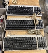 VINTAGE Graphite Apple USB Keyboard Model Number: M2452 TESTED and WORKING picture