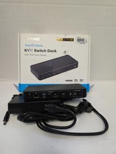 Inland Dual 4K Display KVM Switch Dock with 100W Power Delivery picture