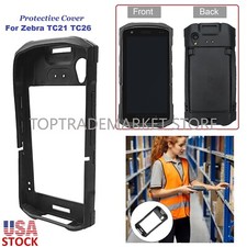 US Scanner Protective Cover Case Rugged Bumper Boot For Zebra TC21 TC26 Computer picture