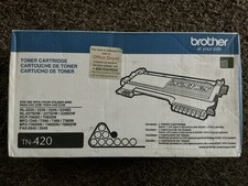 Brother TN-420 Black Toner Cartridge Genuine OEM New Sealed Box picture