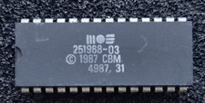 MOS 251968-03 DOS ROM Chip  ©1987 CBM Original Vintage IC – Fully Working picture