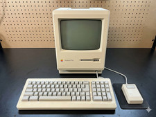 Vintage Apple Macintosh Plus M0001A - Restored, Recapped, Cleaned, All keys work picture