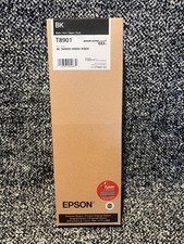 Genuine Epson Black Ink Cartridge T8901 Date: April 2029 picture