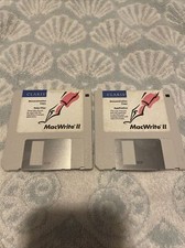 Vintage Claris MacWrite II 3.5 “ Demo Floppy Disk Software For Macintosh 1989 picture