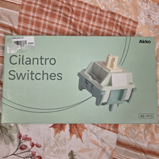 Akko Cilantro Switches Mechanical Keyboard Switches Green 45 PCS picture