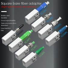 FC SC ST Square Bare Adapter Flange Temporary Succeeded OTDR Test Coupler picture