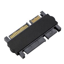 1 Pcs SATA 22Pin Male to 22Pin Male Adapter Connector Durable Replacement Parts picture