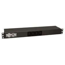 TRIPP LITE PDUH20HVL6 3.8kW 1U Single-Phase 208/240V Basic PDU, 14 Outlets picture