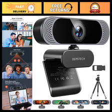 4K HD 8MP Webcam with Autofocus & Microphone, USB Plug & Play for Streaming/Teac picture