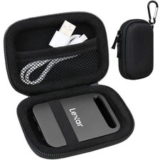 Lacdo Hard Carrying Case for Lexar Air Portable SSD External Solid Black picture