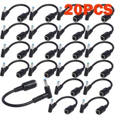 4Pcs DC Power Charger Converter Adapter Cable 7.4mm To 4.5mm For HP Blue Tips picture