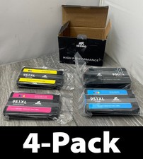 4-Pack IKONG 950XL / 951XL Ink For Select HP OfficeJet Pro Exp 2/21 picture