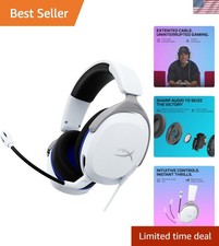 Cloud Stinger 2 Core PS5 Gaming Headset with Swivel-to-Mute Mic - White picture