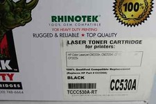 CC530A Rhinotek Heavy Duty Replacement Toner Cartridges  Black CM2320N CM2320NF picture
