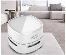 Mini Desktop Vacuum Cleaner Portable Wireless Table Desk Dust Sweeper Home Offic picture