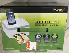 VuPoint Solutions PHOTO CUBE Compact Photo Printer IP-P10-VP picture
