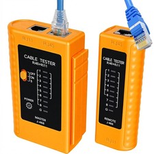 RJ11/RJ12/RJ45 Network Cable Tester for Cat5e/Cat6/Cat7 Cables picture
