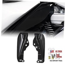 Black Mid Frame Air Deflector Compatible for Harley Touring 2024 Gloss Black picture