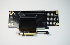 2U PCI-Express PCIE 4.0 Gen4 x16 x8 Riser Card with Flex Cable for x8 Slot picture