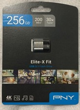 PNY - 256GB Elite-X Fit USB 3.1 Flash Drive - 200MB/s - Black picture